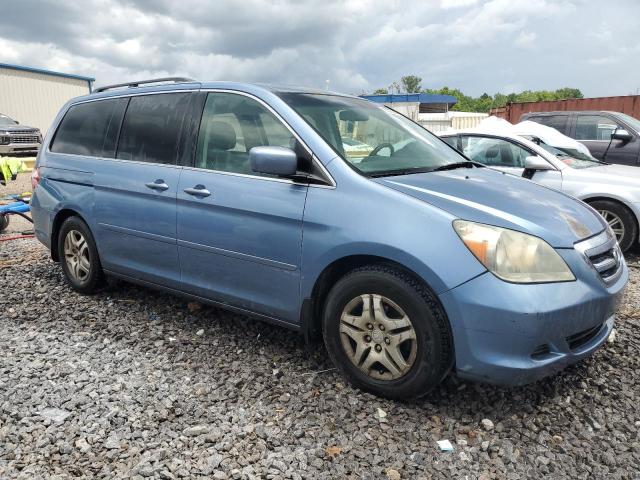 5FNRL38657B046105 - 2007 HONDA ODYSSEY EXL BLUE photo 4