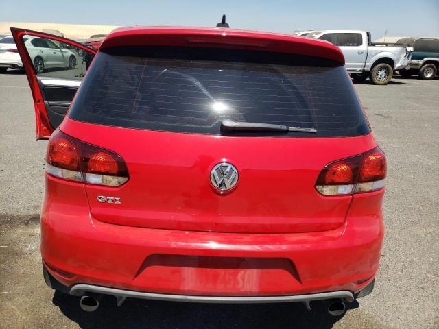 WVWHD7AJ4CW288551 - 2012 VOLKSWAGEN GTI RED photo 6