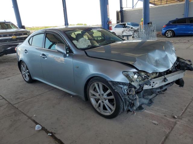 JTHBE262365008344 - 2006 LEXUS IS 350 SILVER photo 4