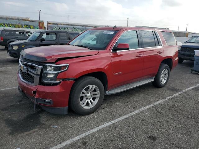 1GNSCBKC1FR155834 - 2015 CHEVROLET TAHOE C1500 LT RED photo 1