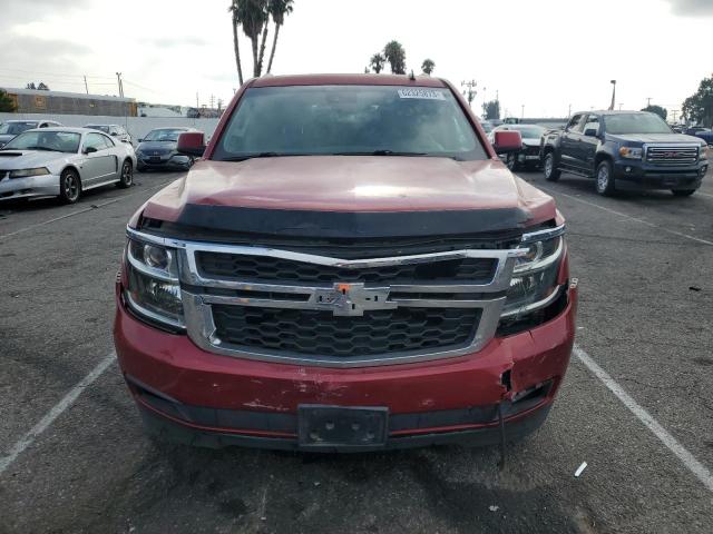 1GNSCBKC1FR155834 - 2015 CHEVROLET TAHOE C1500 LT RED photo 5