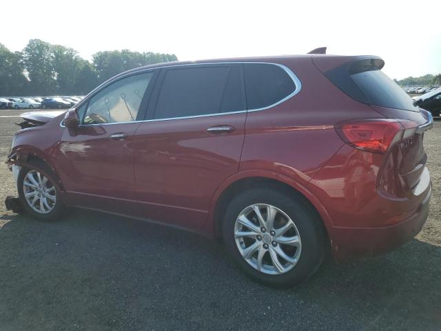 LRBFXBSA6KD140992 - 2019 BUICK ENVISION PREFERRED RED photo 2