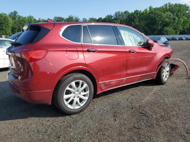 LRBFXBSA6KD140992 - 2019 BUICK ENVISION PREFERRED RED photo 3