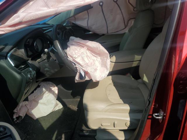 LRBFXBSA6KD140992 - 2019 BUICK ENVISION PREFERRED RED photo 7
