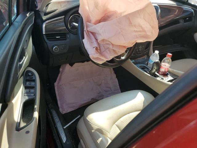 LRBFXBSA6KD140992 - 2019 BUICK ENVISION PREFERRED RED photo 8