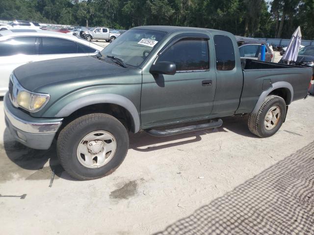 5TESM92NX1Z775885 - 2001 TOYOTA TACOMA XTRACAB PRERUNNER მწვანე ფოტო 1