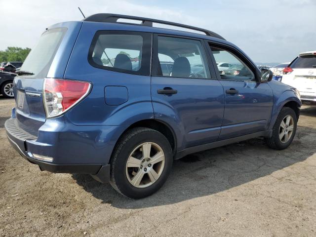 JF2SHBBC9CH457143 - 2012 SUBARU FORESTER 2.5X BLUE photo 3