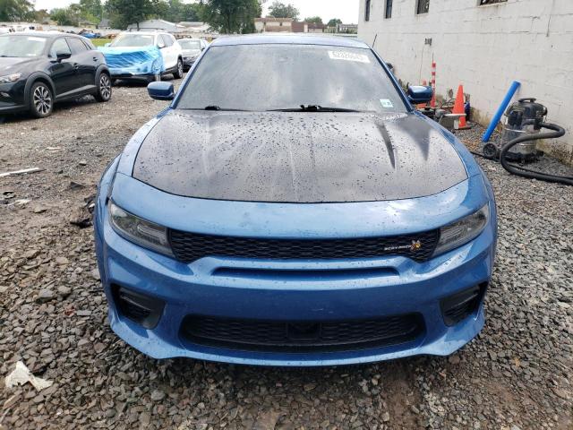 2C3CDXGJ0LH192176 - 2020 DODGE CHARGER SCAT PACK BLUE photo 5