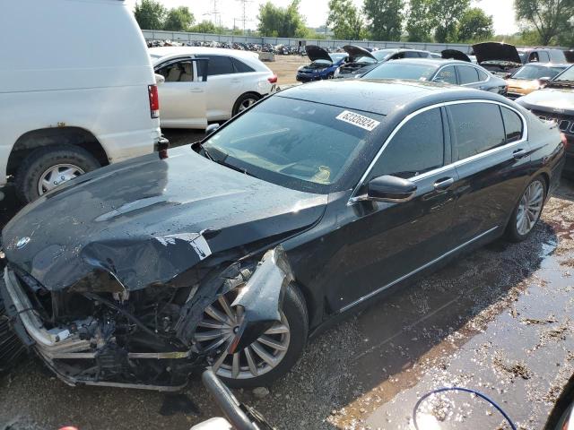 WBA7E4C31HGV23296 - 2017 BMW 740 XI BLACK photo 1