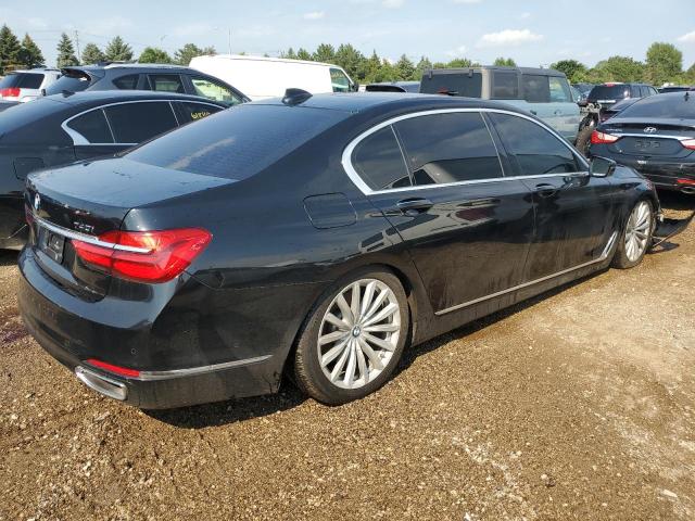 WBA7E4C31HGV23296 - 2017 BMW 740 XI BLACK photo 3