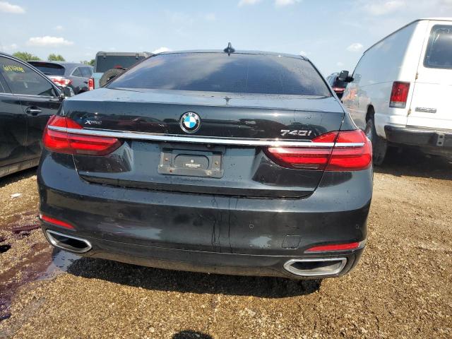 WBA7E4C31HGV23296 - 2017 BMW 740 XI BLACK photo 6