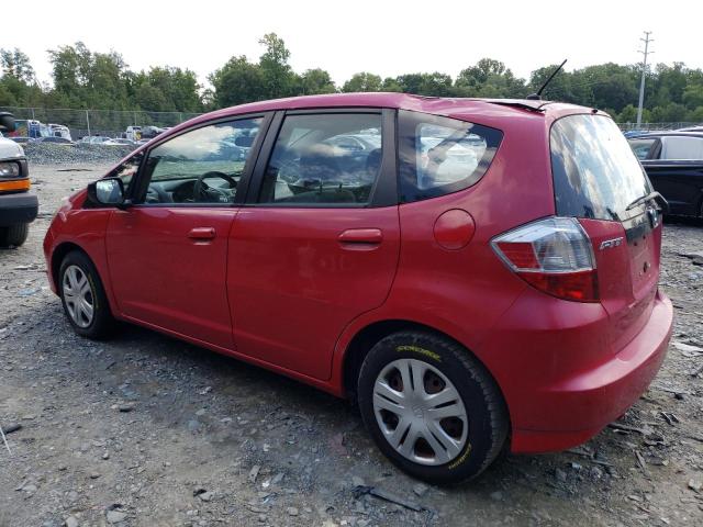 JHMGE8H22AC034847 - 2010 HONDA FIT RED photo 2