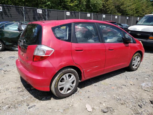 JHMGE8H22AC034847 - 2010 HONDA FIT RED photo 3