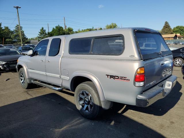 5TBBT48172S312488 - 2002 TOYOTA TUNDRA ACCESS CAB LIMITED GRAY photo 2