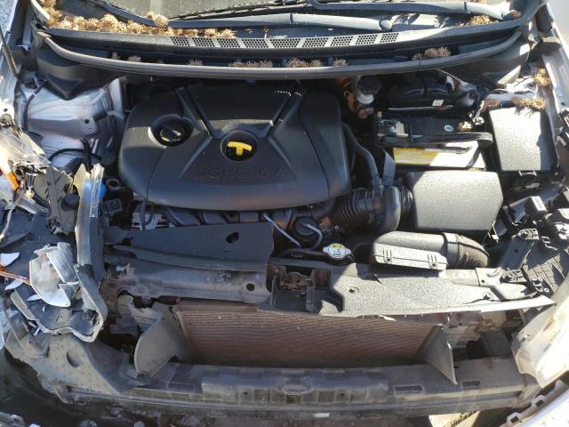 KNAFK4A67F5369526 - 2015 KIA FORTE LX SILVER photo 7