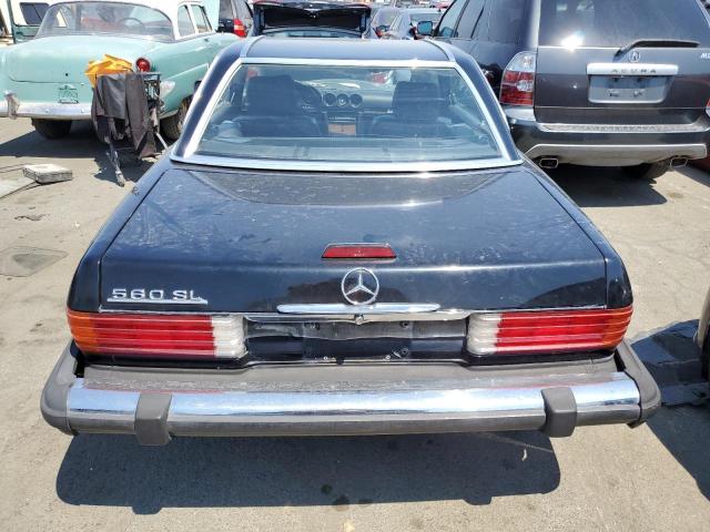 WDBBA48D4KA097056 - 1989 MERCEDES-BENZ 560 SL BLACK photo 6