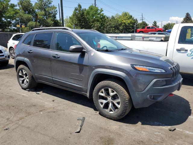 1C4PJMBS8FW569444 - 2015 JEEP CHEROKEE TRAILHAWK GRAY photo 4