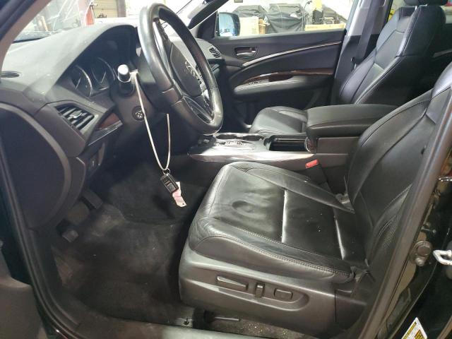 5FRYD4H41GB018300 - 2016 ACURA MDX TECHNOLOGY BLACK photo 7
