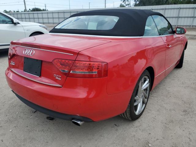 WAULFAFHXCN001952 - 2012 AUDI A5 PREMIUM PLUS RED photo 3