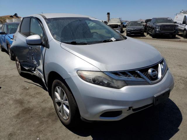 JN8AZ1MU4CW114554 - 2012 NISSAN MURANO S SILVER photo 4