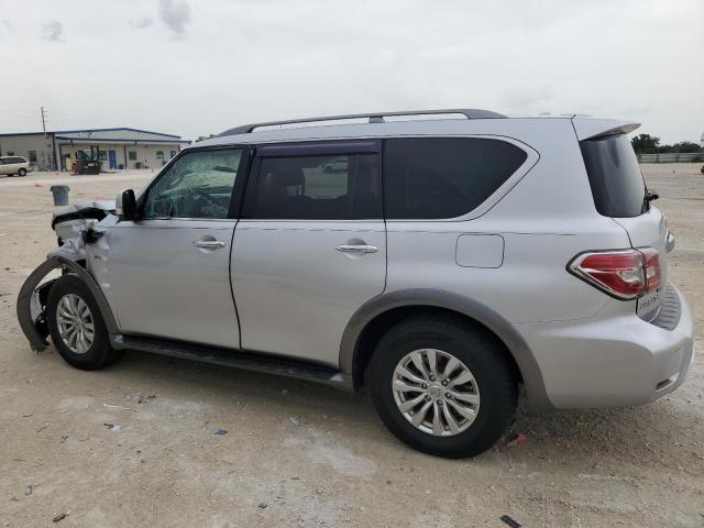 JN8AY2NDXH9010230 - 2017 NISSAN ARMADA SV SILVER photo 2