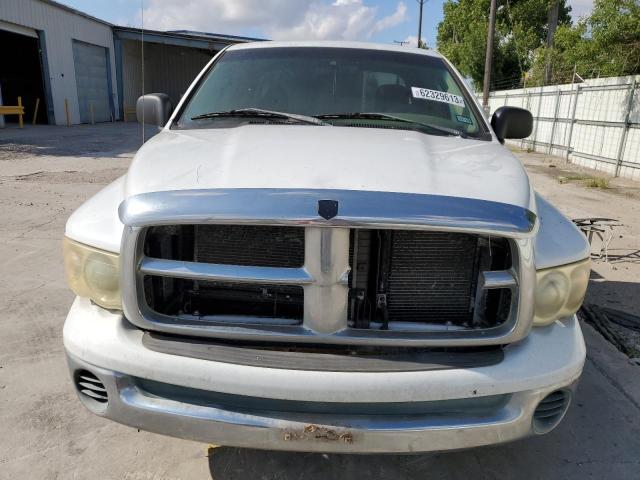 1D7HA18Z63J527747 - 2003 DODGE RAM 1500 ST WHITE photo 5