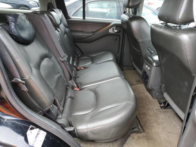 5N1AR18W15C729201 - 2005 NISSAN PATHFINDER LE BLACK photo 10