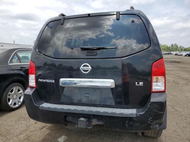 5N1AR18W15C729201 - 2005 NISSAN PATHFINDER LE BLACK photo 6
