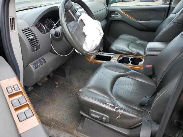 5N1AR18W15C729201 - 2005 NISSAN PATHFINDER LE BLACK photo 7