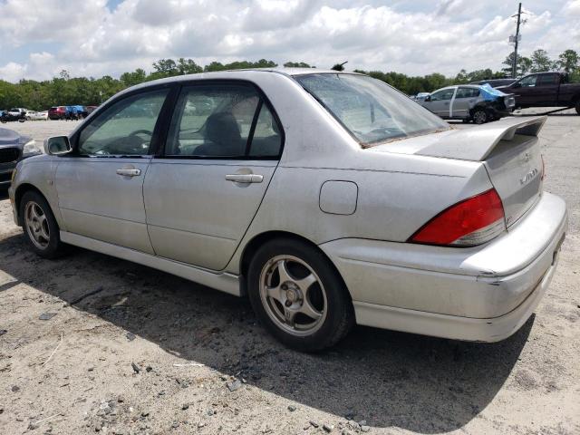 JA3AJ86E32U076857 - 2002 MITSUBISHI LANCER OZ RALLY SILVER photo 2