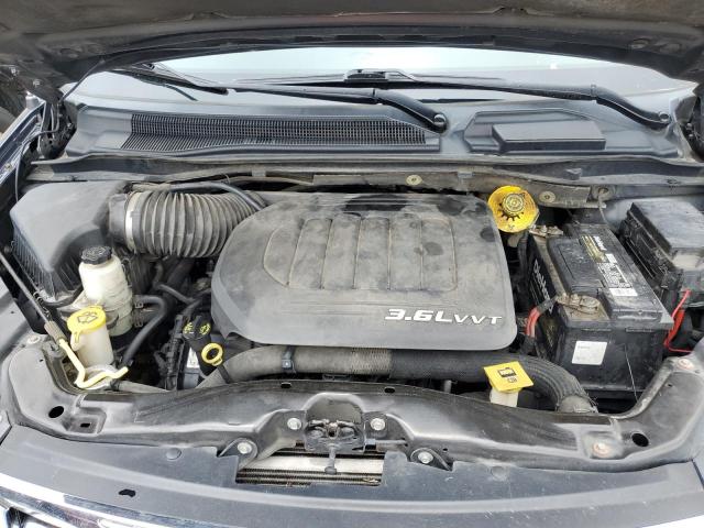 2C4RC1CG3DR808402 - 2013 CHRYSLER TOWN & COU TOURING L BLUE photo 12