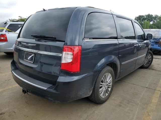 2C4RC1CG3DR808402 - 2013 CHRYSLER TOWN & COU TOURING L BLUE photo 3