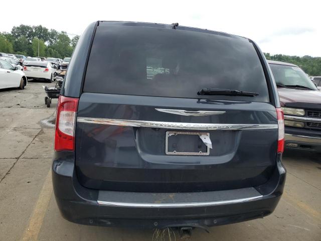2C4RC1CG3DR808402 - 2013 CHRYSLER TOWN & COU TOURING L BLUE photo 6