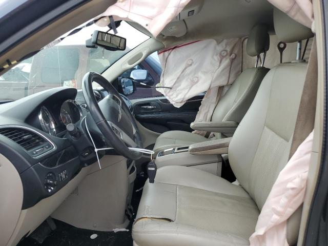 2C4RC1CG3DR808402 - 2013 CHRYSLER TOWN & COU TOURING L BLUE photo 7