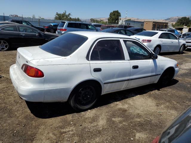 1NXBR12E6YZ349449 - 2000 TOYOTA COROLLA VE WHITE photo 3