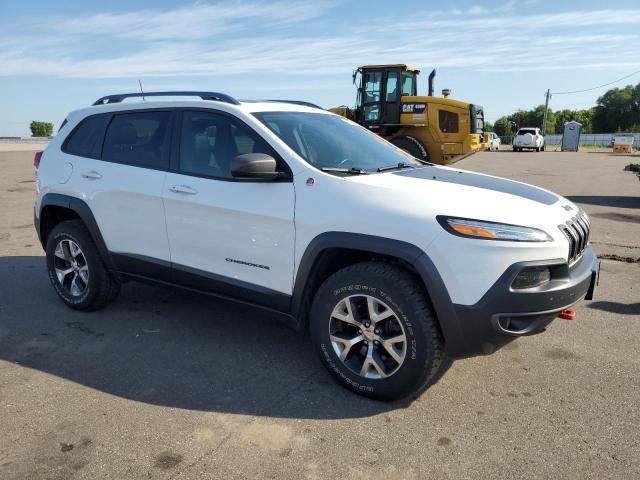 1C4PJMBS4HW538680 - 2017 JEEP CHEROKEE TRAILHAWK WHITE photo 4