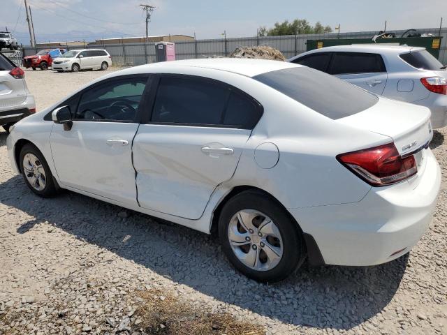 19XFB2E53FE038620 - 2015 HONDA CIVIC LX WHITE photo 2