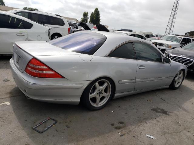 WDBPJ75J92A023407 - 2002 MERCEDES-BENZ CL 500 SILVER photo 3