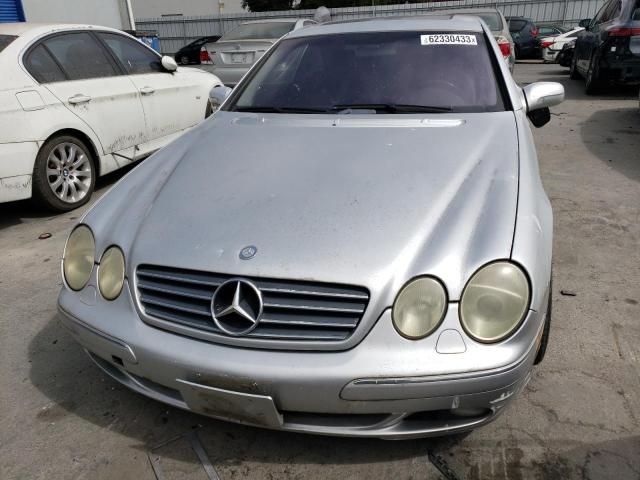 WDBPJ75J92A023407 - 2002 MERCEDES-BENZ CL 500 SILVER photo 5