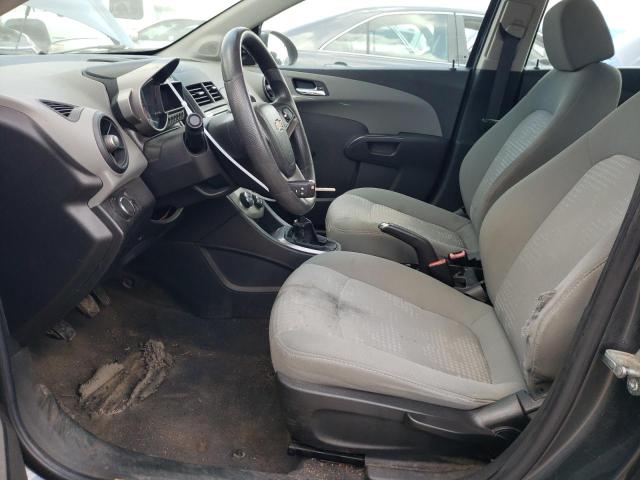 1G1JB5SH8D4103303 - 2013 CHEVROLET SONIC LS GRAY photo 7