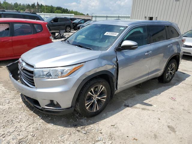 2016 TOYOTA HIGHLANDER XLE, 