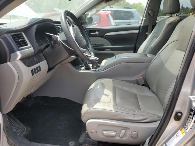 5TDJKRFH7GS251962 - 2016 TOYOTA HIGHLANDER XLE SILVER photo 7
