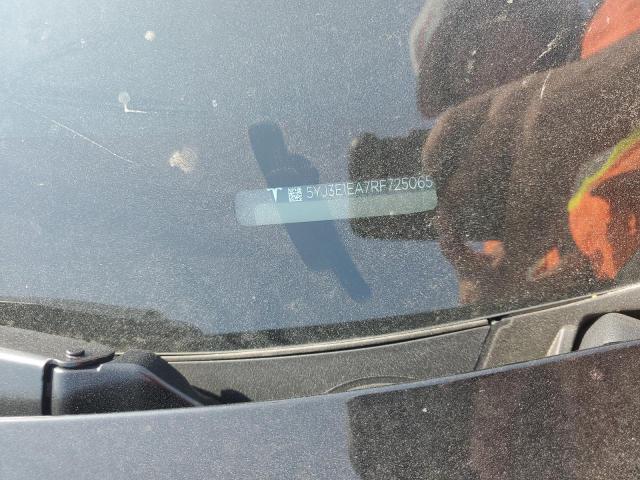 5YJ3E1EA7RF725065 - 2024 TESLA MODEL 3 黑色 照片 12