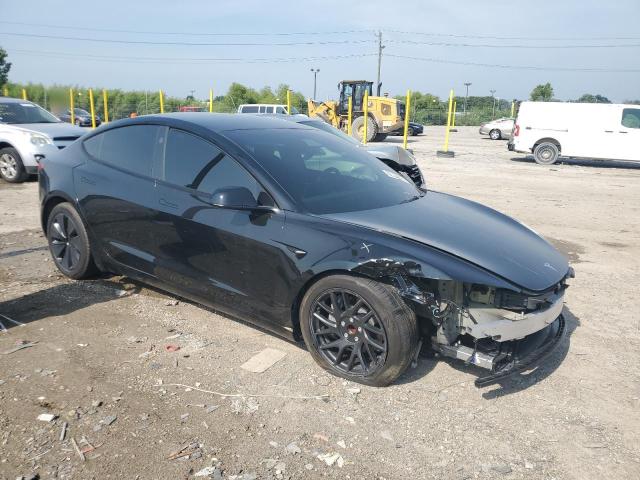 5YJ3E1EA7RF725065 - 2024 TESLA MODEL 3 黑色 照片 4