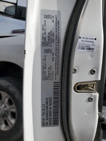 3C6UR5DLXNG146215 - 2022 RAM 2500 BIG HORN/LONE STAR WHITE photo 12