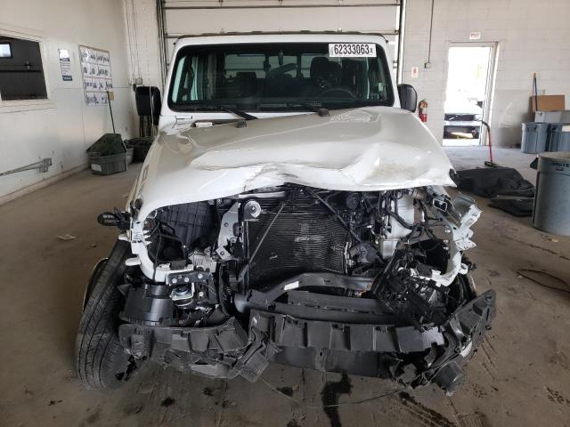 1C6HJTFG5PL523150 - 2023 JEEP GLADIATOR OVERLAND WHITE photo 5