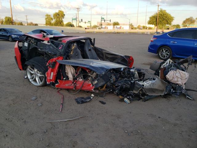 1G1YF2D70J5105445 - 2018 CHEVROLET CORVETTE STINGRAY 3LT RED photo 4