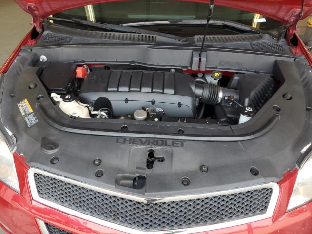 1GNKVGED0CJ241982 - 2012 CHEVROLET TRAVERSE LT 红色 照片 12