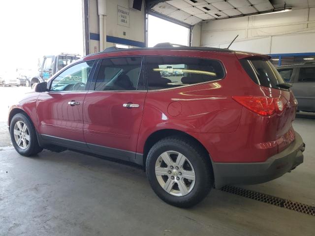 1GNKVGED0CJ241982 - 2012 CHEVROLET TRAVERSE LT 红色 照片 2