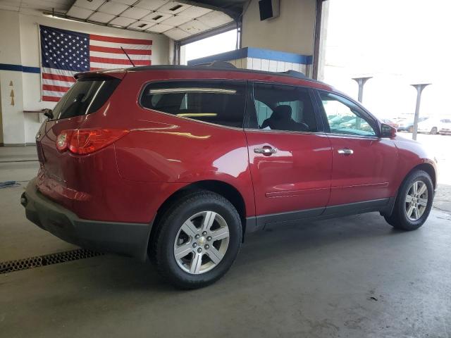1GNKVGED0CJ241982 - 2012 CHEVROLET TRAVERSE LT 红色 照片 3